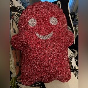 hot PINK ghost pillow